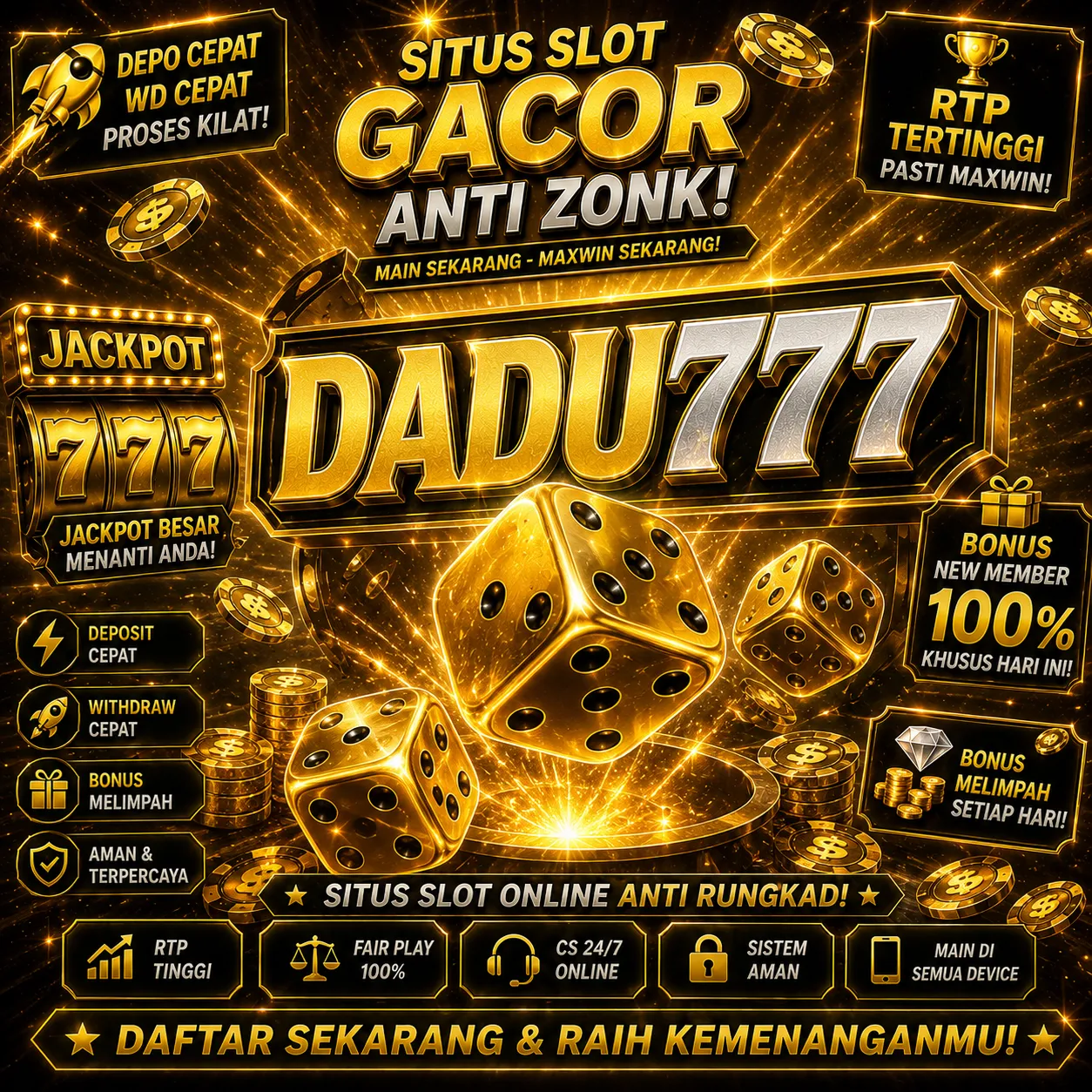 DADU777 Banner
